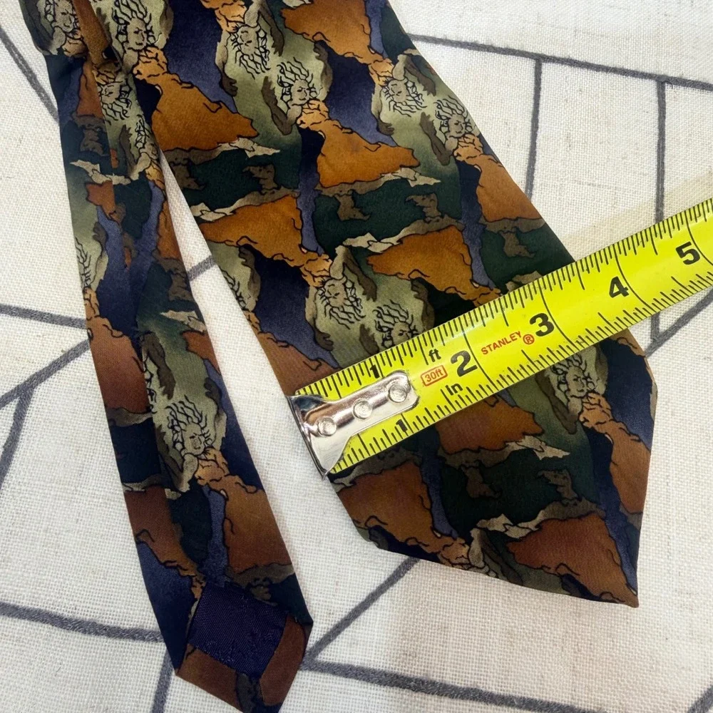 J. Garcia Silk Necktie OS Multicolor Flamenco‎ Dancer Collection Nine Art Tie